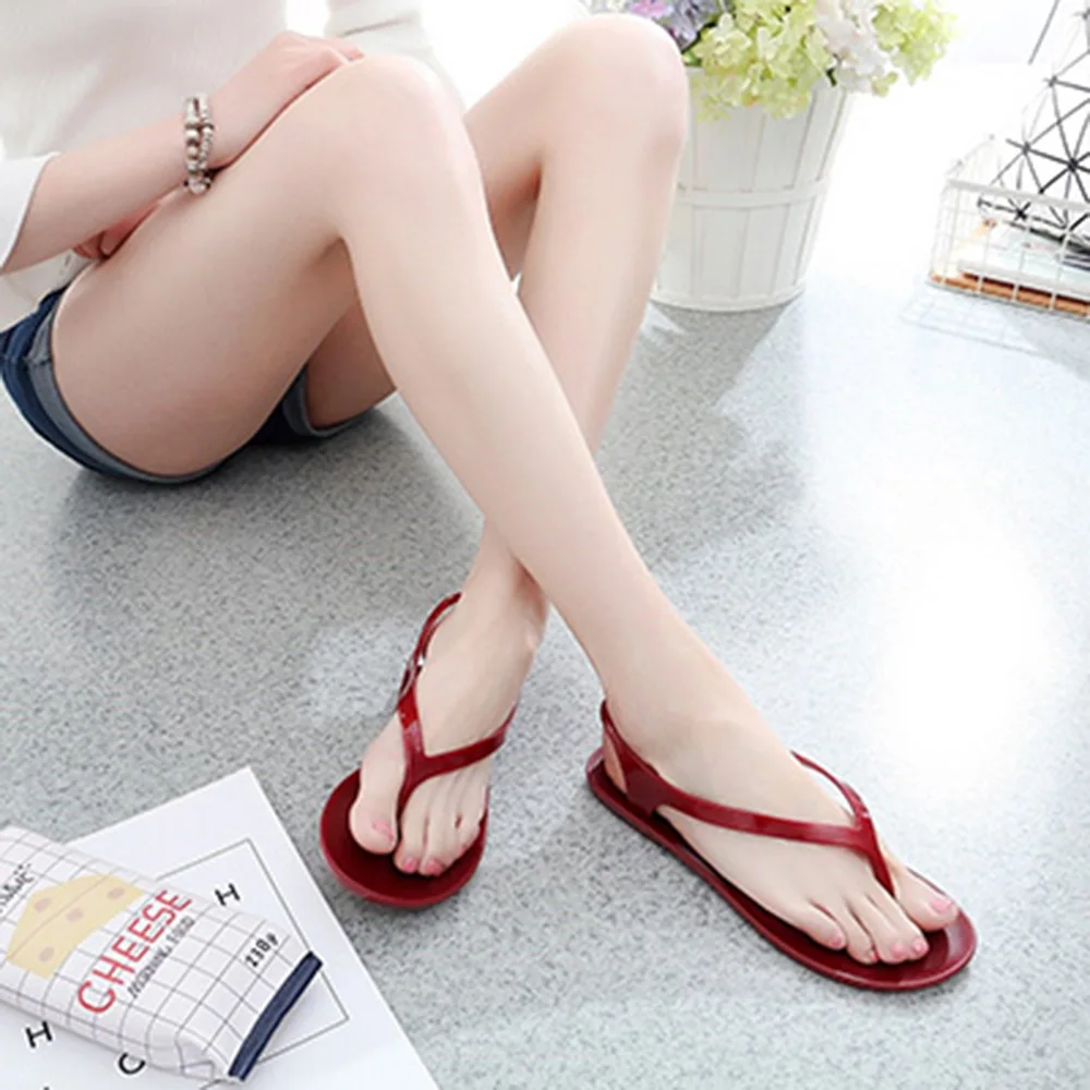 Женские босоножки коллекция 2019 года Новое поступление сезон лето пластиковые