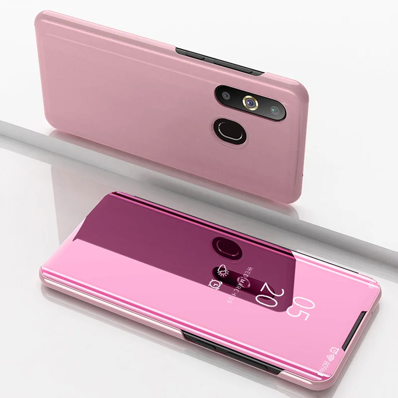 AKABEILA умный зеркальный флип-чехол для телефона samsung Galaxy A30 чехол Прозрачный чехол для samsung A40 A60 A70 A20 чехлы