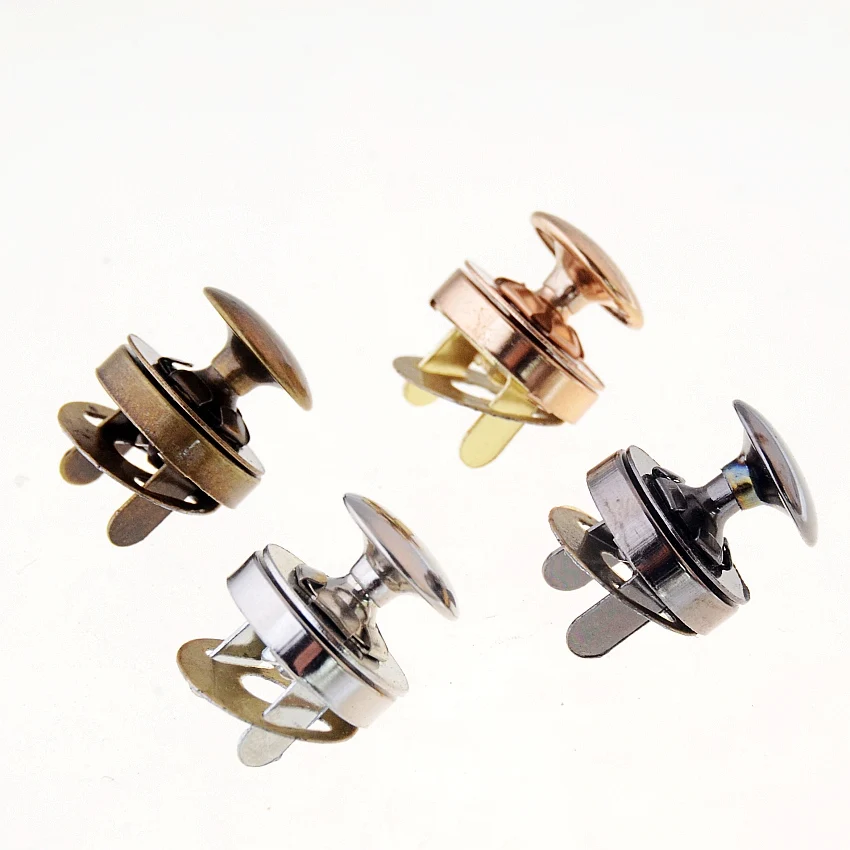 Бесплатная доставка 4 комплекта кнопки магнитные заклепки кошелек