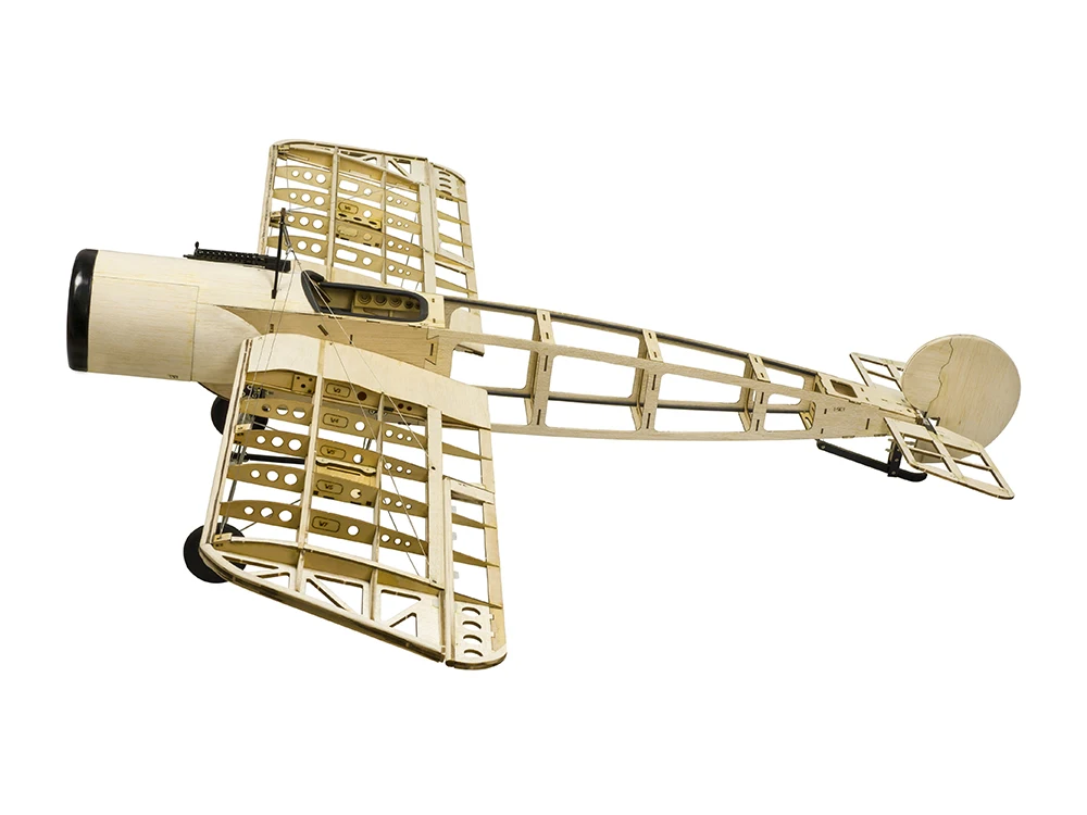 Модель самолета Balsawood масштаб лазерной резки 1200 мм Fokker E.III Eindecker WW1 Fighter Balsa