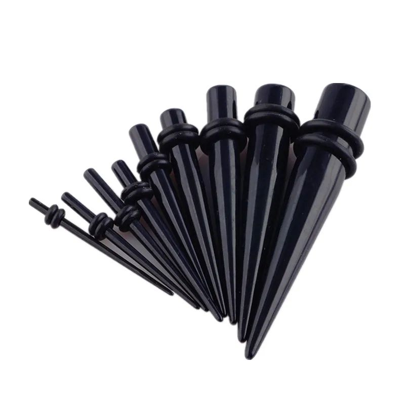 Акриловые расширители для ушей УФ растягиватель пробки украшения