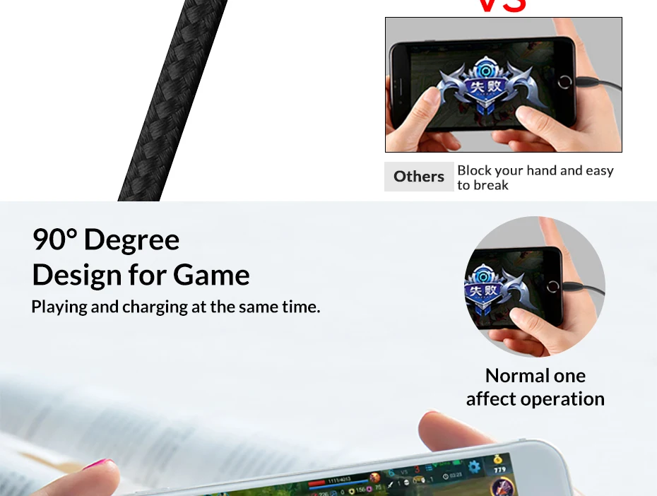Магнитный usb-кабель TOPK l-типа для iPhone x xs Type C Micro USB для Xiaomi Samsung Galaxy S9 S8 Plus Huawei Usb C зарядный кабель