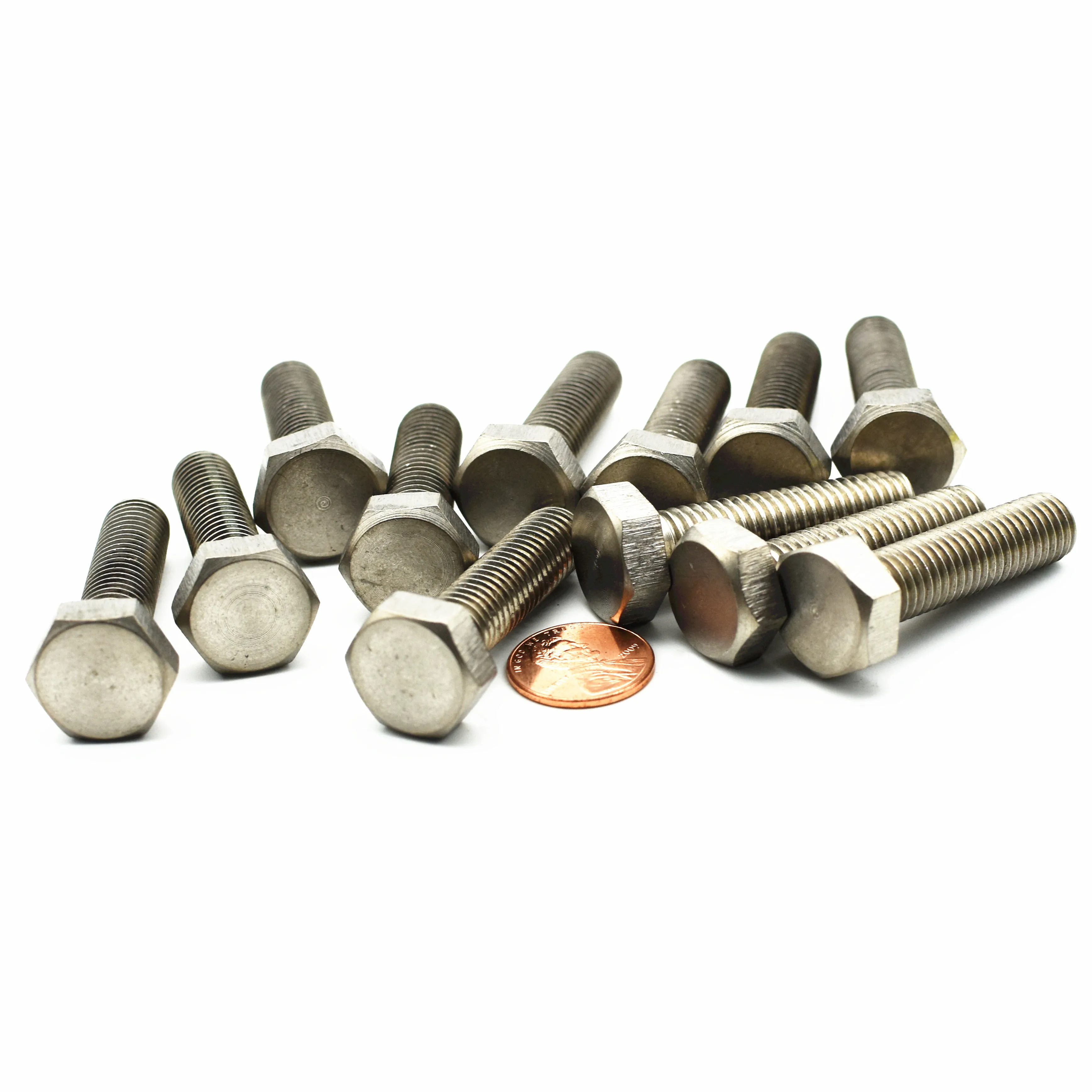Титановый болт M12 X20 25 30 35 40 45 50 60 70 80 90 100 мм Ti Болт с шестигранной головкой