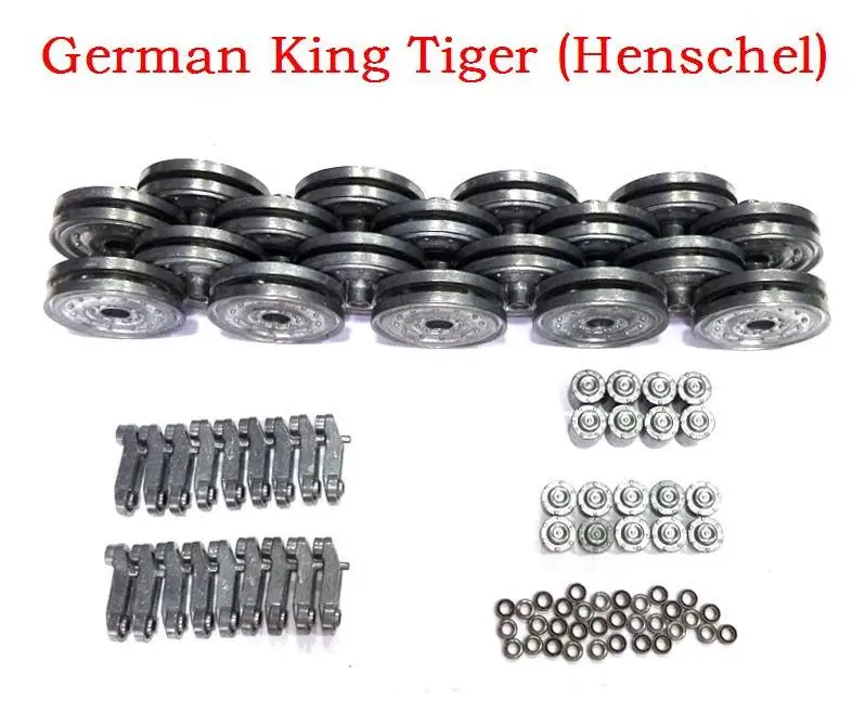 Henglong 3888A 1 1/16 1:16 немецкий Радиоуправляемый Танк King Tiger обновленные детали стальной