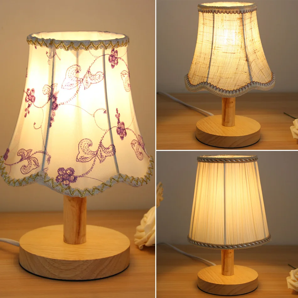 Art Decor Desk Lamp Light Children Bed Table E27 110V 220V LED Bulbs Night Bedroom US/EU Plug | Лампы и освещение