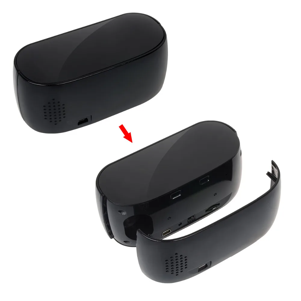 Ночное видение Беспроводной сети электронные часы WI-FI Камера HD 1080 P IP P2P Cam Видеоняни и Радионяни