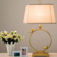 led e27 nordic iron fabric led lamp led light table lamp desk lamp led dest lamp for bedroom foyer