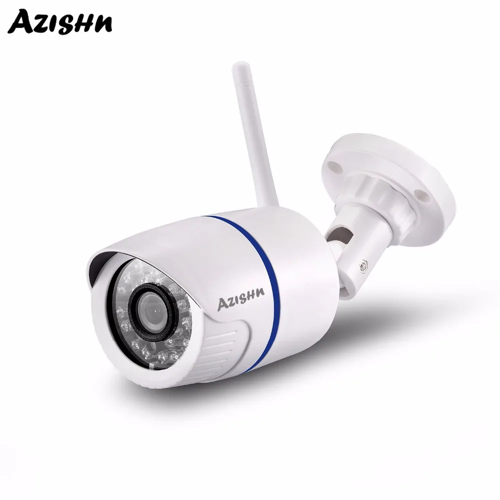 AZISHN WIFI IP камера 720P 960P 1080P наружная Водонепроницаемая беспроводная