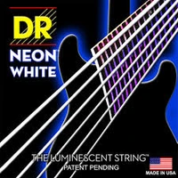 dr k3 hi def neon white luminescent electric guitar strings light 09 42 or medium 10 46