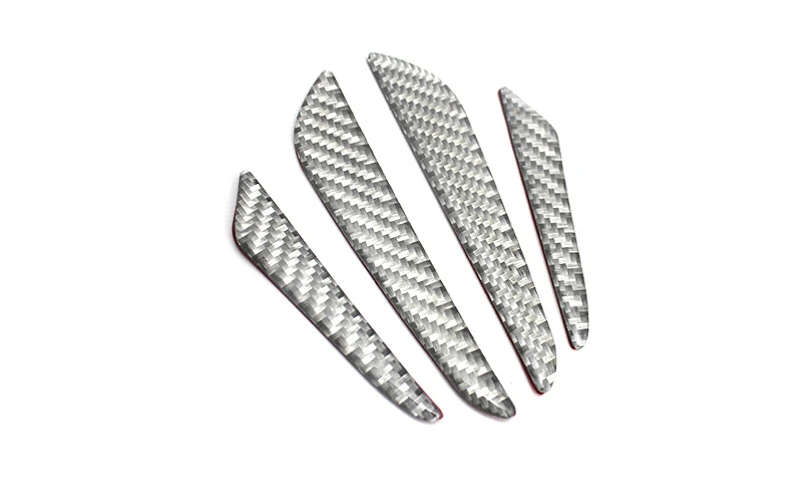 4 шт. автомобильные аксессуары из углеродного волокна и эпоксидной смолы для BMW M X5