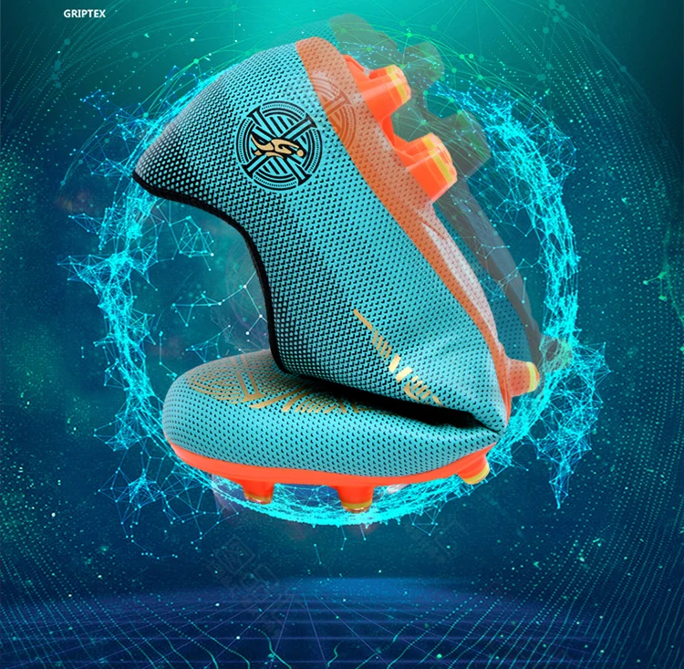 HYFMWZS Krasovki оригинальная футбольная обувь для мужчин Crampon футбол сверхтонкие длинные шипы футбольные бутсы дышащие детские бутсы