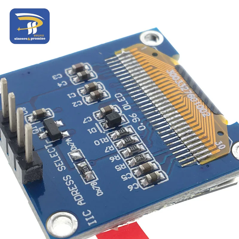4pin 7pin белый и синий цвет 0,96 дюйма 128X64 желтый синий OLED дисплей модуль для Arduino 0,9" IIC IEC SPI связь