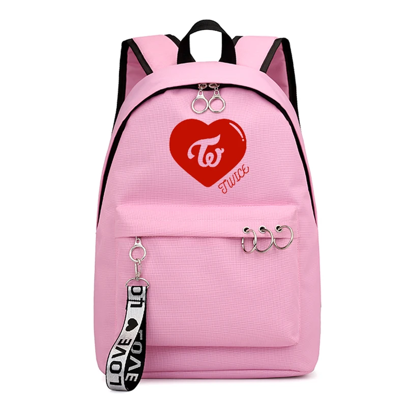 Два раза Новый Повседневный стиль рюкзак подростков мальчиков девочек обратно в