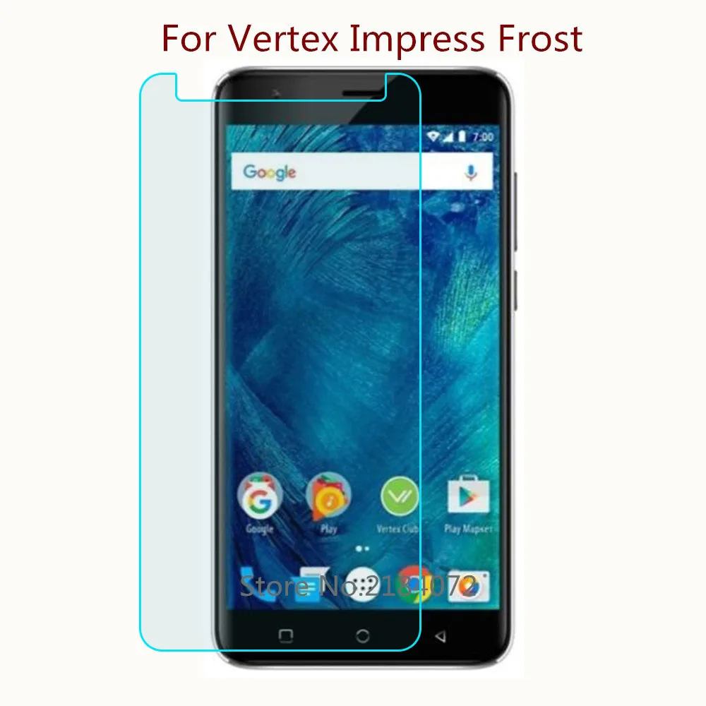 9H 2.5D Screen Protector Glass For Vertex Impress Frost Tempered SmartPhone Front Film Protective | Мобильные телефоны и