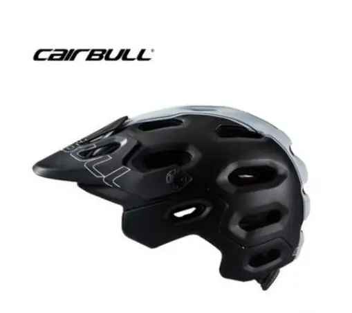 black with white Cairbull rally sprinting велосипедный шлем Casco Ciclismo горный MTB велосипедный Регулируемый Козырек защитный шлем - Цвет: black with white