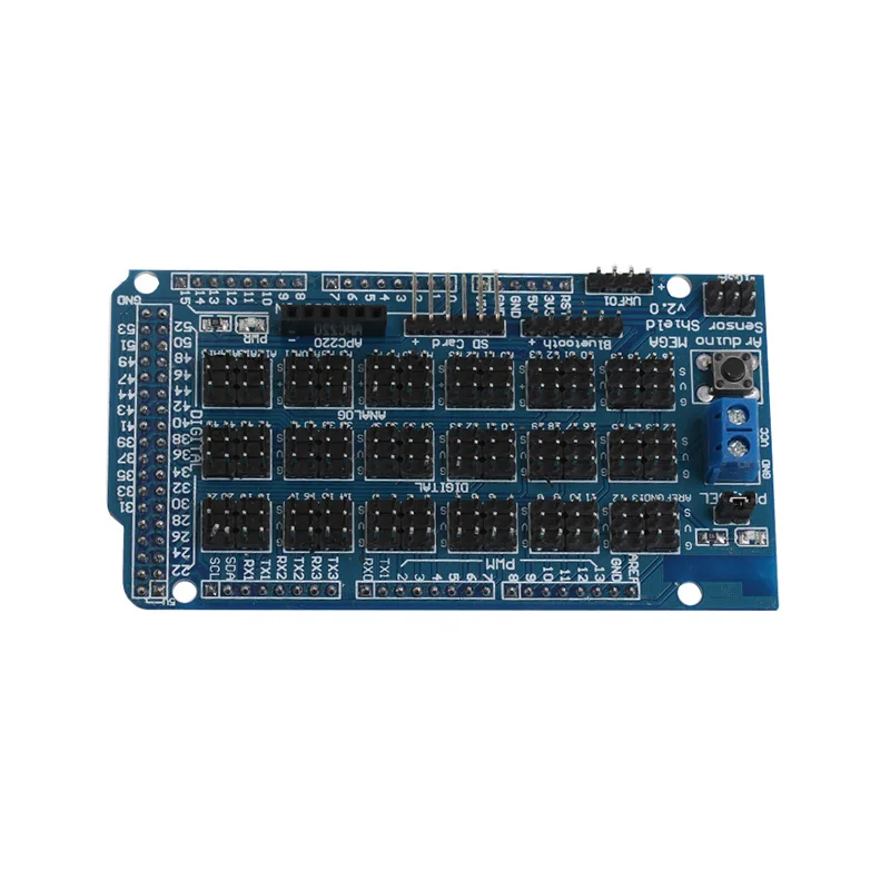 Датчик Щит V1.0 V2.0 Мега 2560 Плата расширения для Arduino|Соединители| |