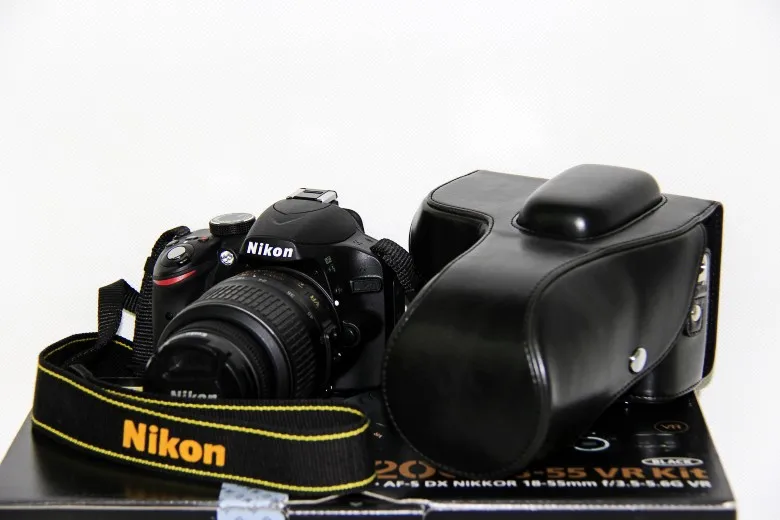 Бесплатная доставка высококачественный чехол из искусственной кожи для камеры