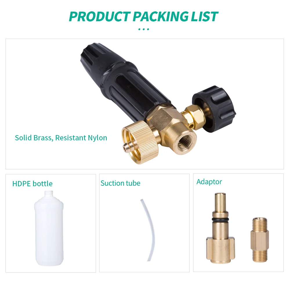 City Wolf пистолет для мойки пены высокого давления для Lavor Parkside Foreman Sterwins Hitachi Sorokin Copokin Hammer Elitech Huter