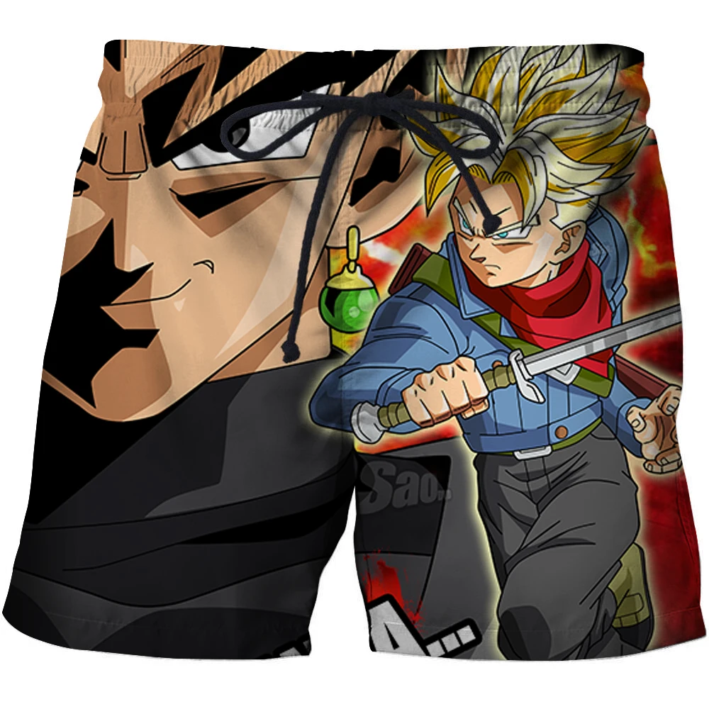 Beagita Супер saiyan пляжные шорты Плавки Последняя мода мужские шорты dragon ball Z дышащие Бермуды мужские шорты