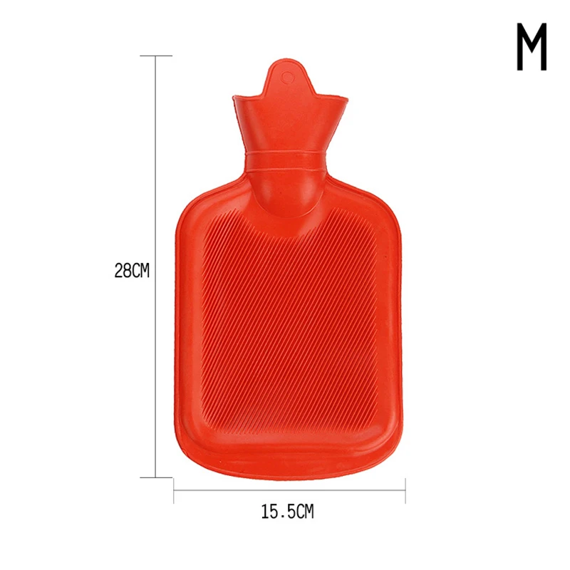 2 размера бутылка для горячей воды толстая резиновая сумка с высокой плотностью