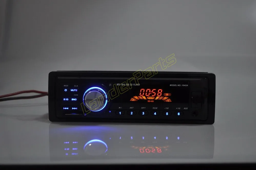 Поступление сезона 2015 г. 12V автомобиль радио плеер FM MP3 автомобильный аудио с