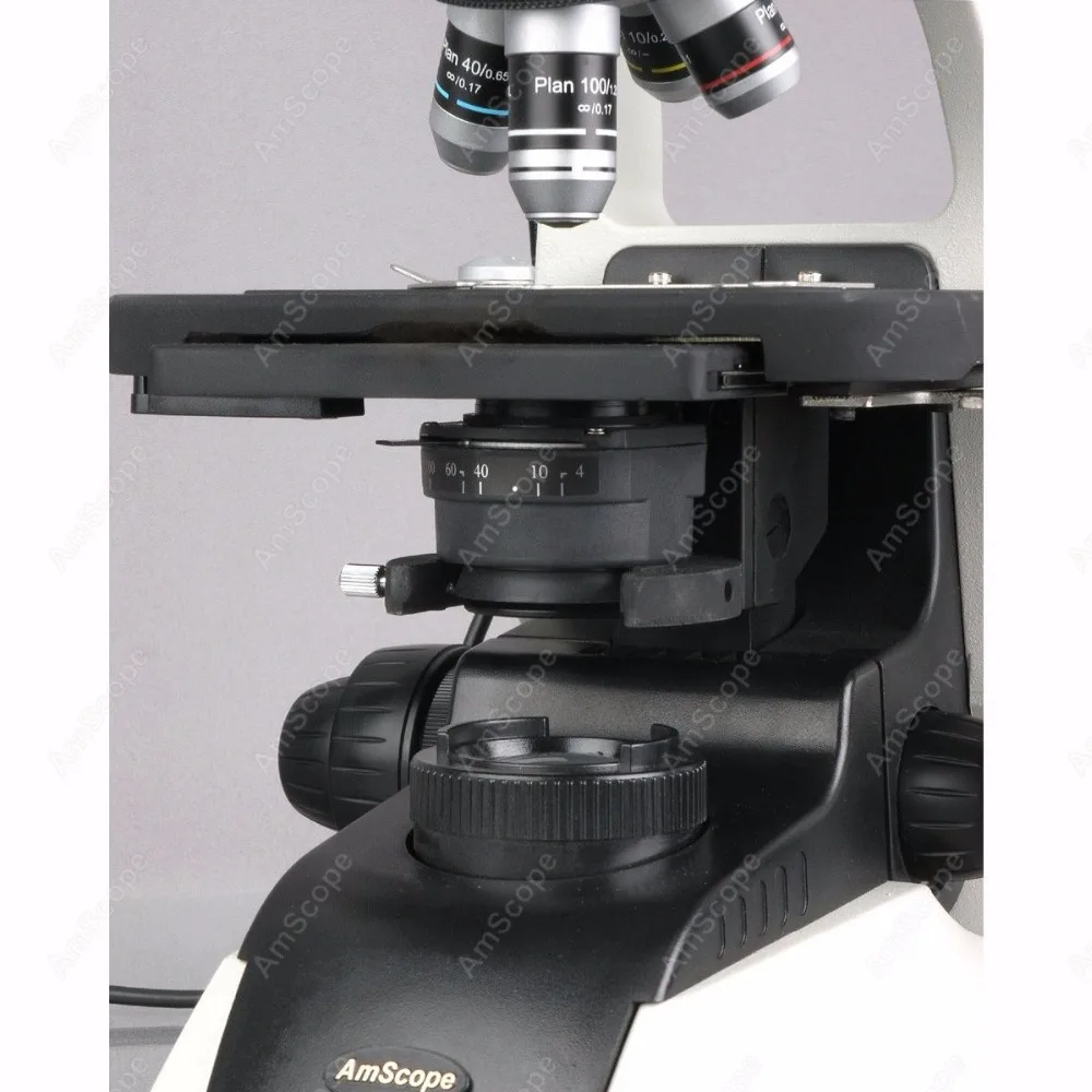 Микроскоп Infinity Plan-AmScope Supply 40X-2500X тринокулярный биологический микроскоп Plan с