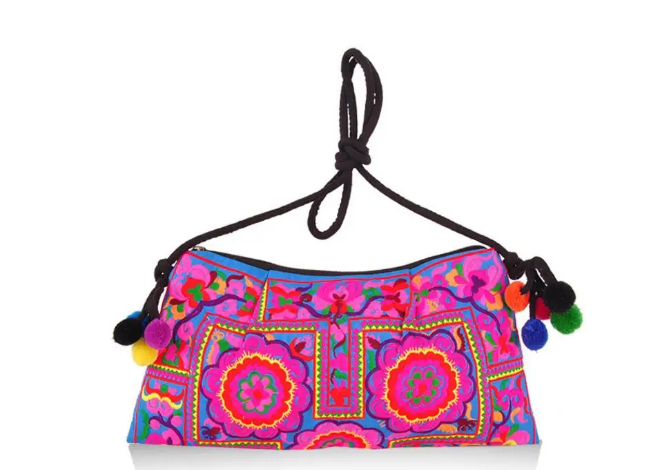 Бесплатная доставка! Национальный тренд тканевые сумки ручной работы с вышивкой