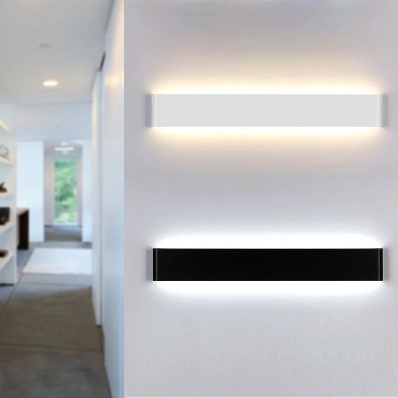 

Modern 24cm-111cm Long Aluminum LED Wall Lamps for livingroom bathroom as Decoration Sconce Lighting fixture