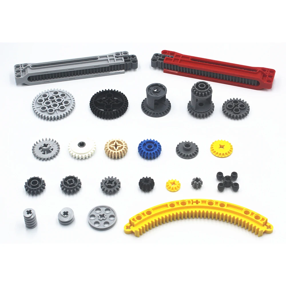 

Building Blocks Bulk MOC Technical Parts Technical Gear Bricks Compatible With Lego for kids boys toy