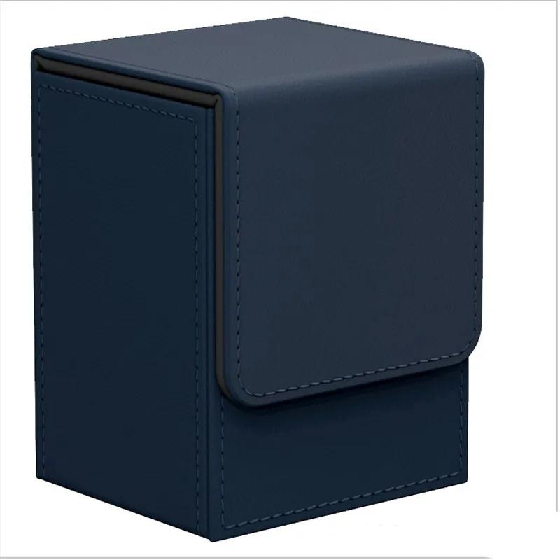 Blue Торговые карты ёмкость коробка карточки для настольных игр случае контейнер коллекция для покемон CCG MTG TCG Magic чехол-рукав для настольной игры держатель коробка - Цвет: Blue