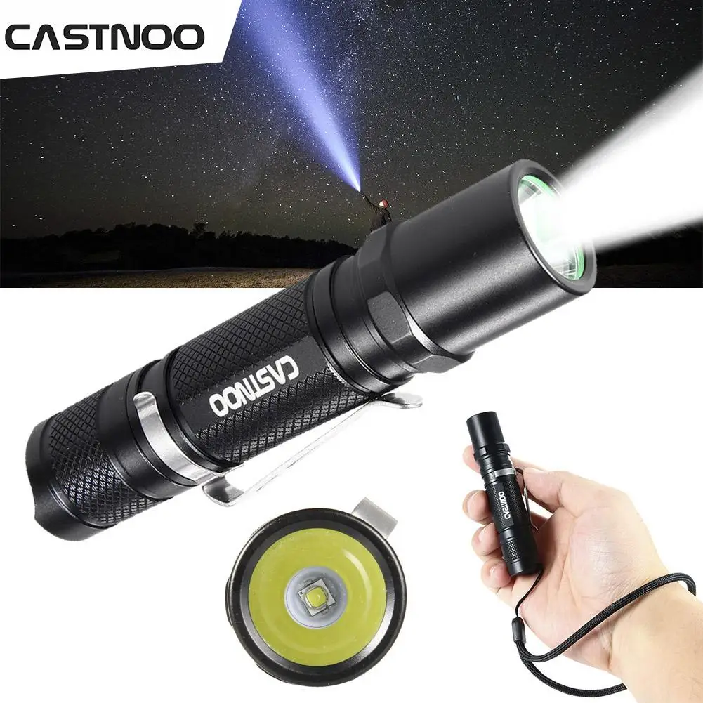 Castnoo XPG-R5 LED 3000 люмен светильник для вспышки портативный мини фонарь 3 режима