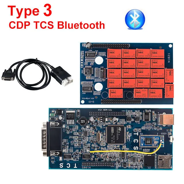 DS I50 BT 10 шт. CDP TCS CDP PRO Plus Bluetooth. R3 keygen программное обеспечение OBD2 Авто сканер для автомобилей грузовиков OBDII диагностический инструмент - Цвет: DS I50 BT