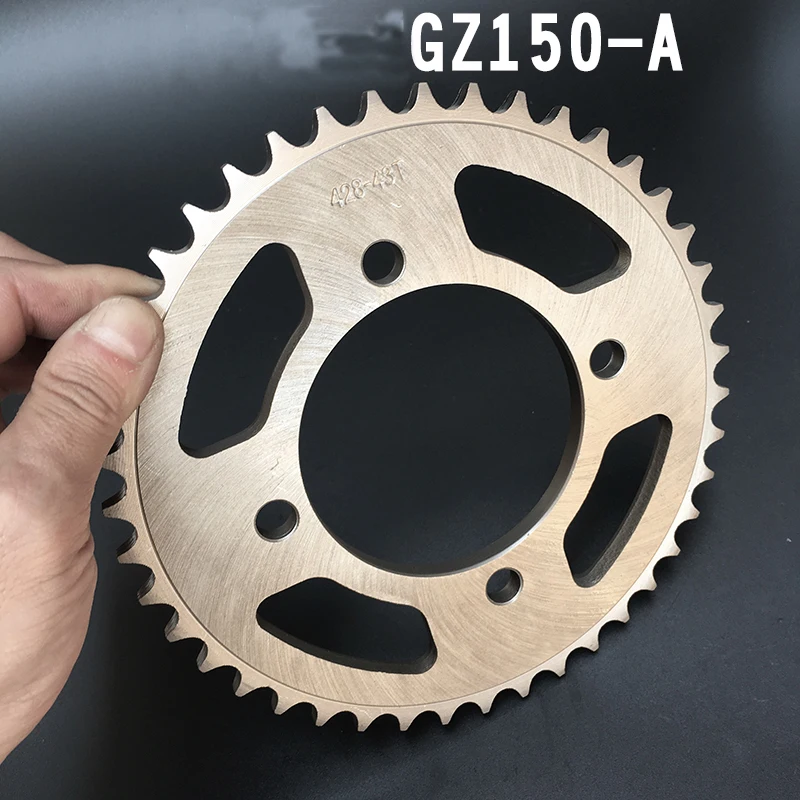 Для Suzuki GZ150-A GZ125 Marauder 98-11 Запчасти для мотоциклов 428 цепные звездочки Задняя