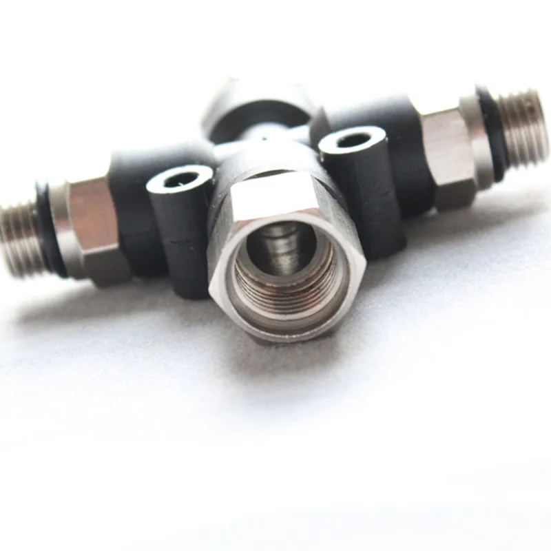 3 сторонний Аэрограф OPHIR разветвитель для воздушного шланга несколько с 2