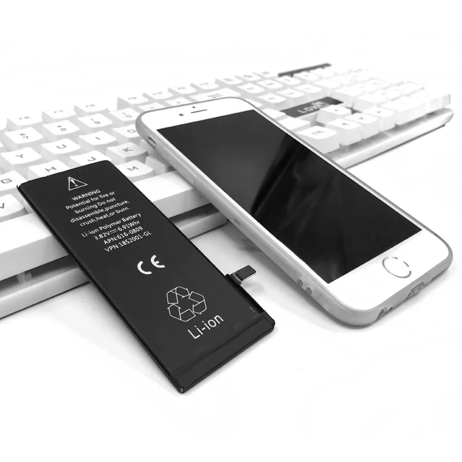 Новинка 2019 100% оригинальный KHP аккумулятор для телефона iPhone 6S емкостью 1715 мАч