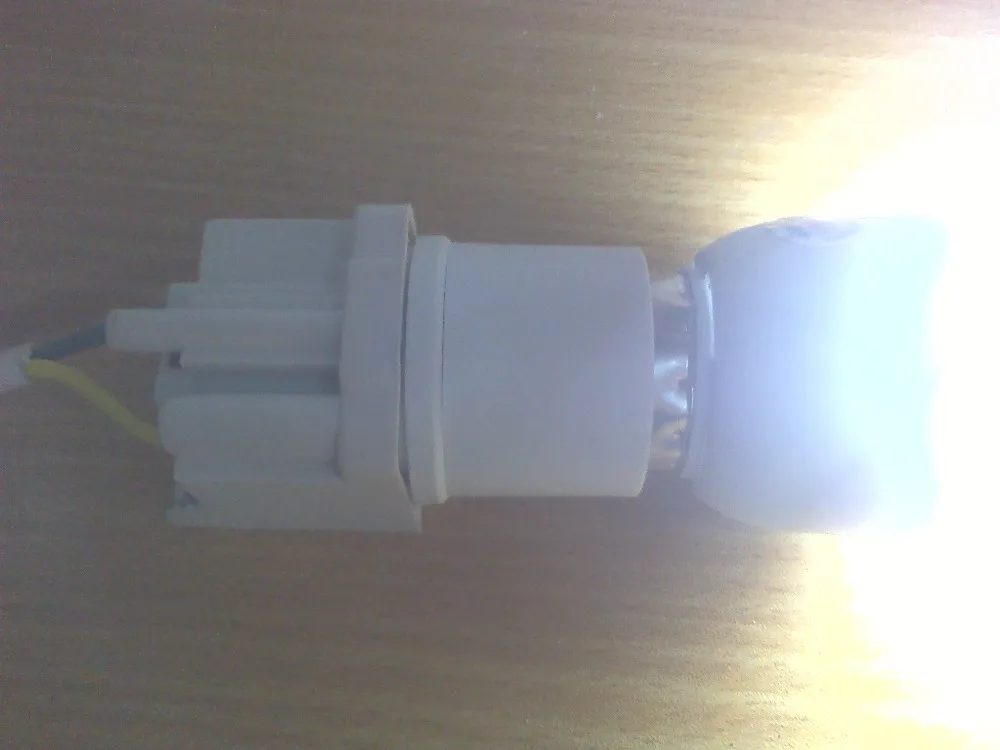 2 шт. в комплекте G24 для E27 адаптер переменного тока 4P GX24 E26/E27 лампочный Конвертор 15