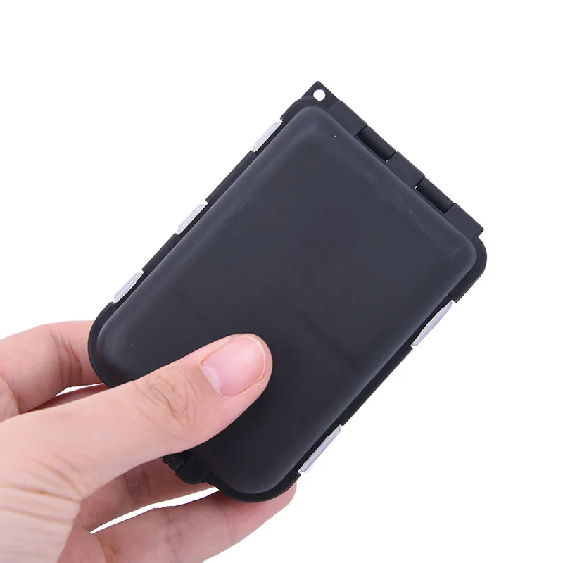 1pc Fishing Lure Compartments Storage Case Box Plastic Fish Spoon Hook Bait Tackle Pesca Isca Fishhook | Спорт и развлечения