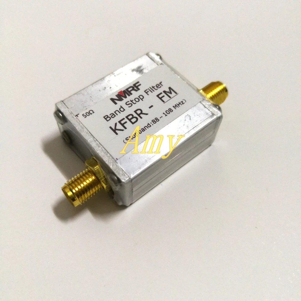 

88 ~ 108MHz LC band stop filter, remove FM FM broadcast signal, SMA interface.