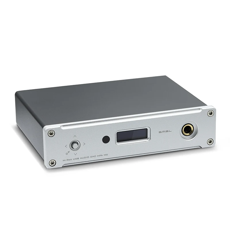 SMSL M6 HIFI аудио декодер усилитель для наушников ЦАП усилителя 32bit/768 кГц поддержка