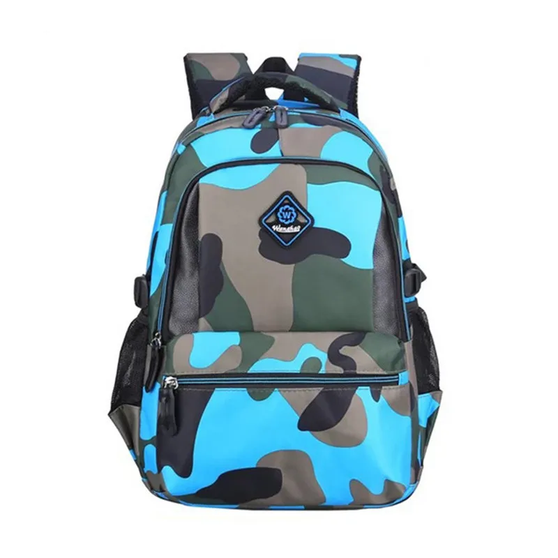 sky blue small Водонепроницаемые Детские школьные ранцы для мальчиков и девочек, школьный рюкзак для детей, школьный рюкзак для начальной школы, Детский рюкзак Mochila Infantil на молнии - Цвет: sky blue small