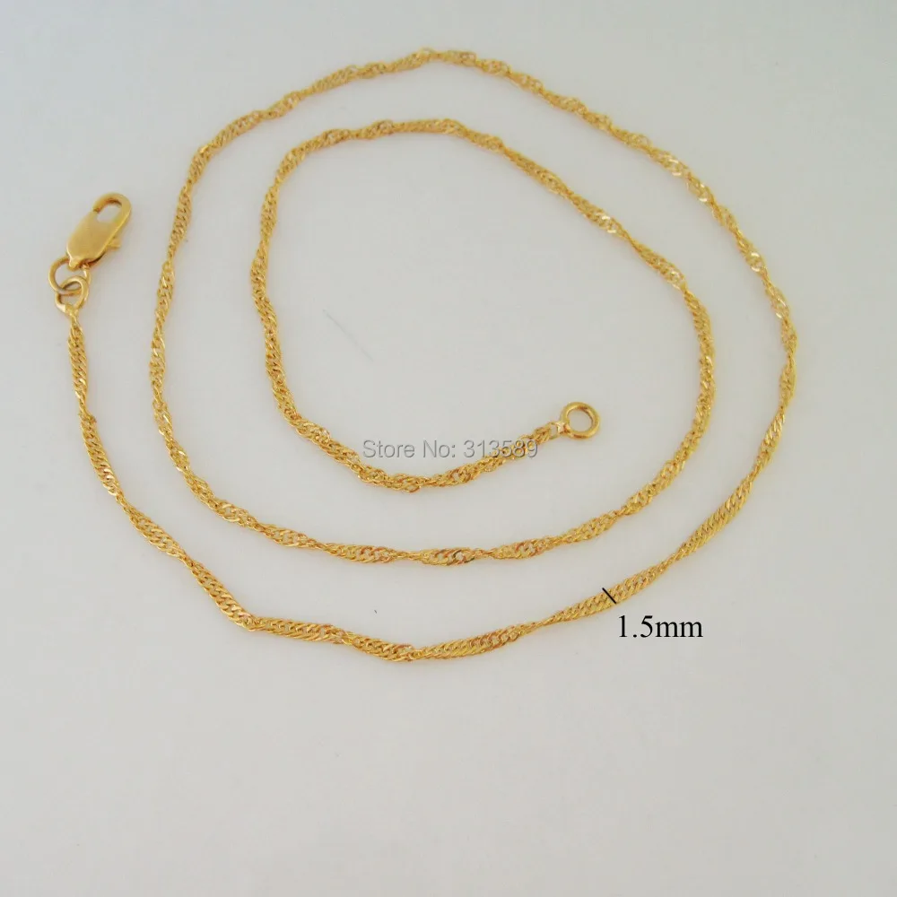 Минимальный заказ 10 $/Can mix Дизайн/2 1 г 18 &quot позолоченный латунный Твист