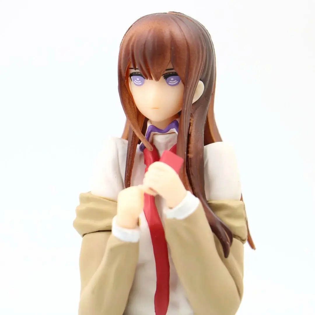 Steins Gate фигурку аниме модель макисэ курису куклы украшения Классическая