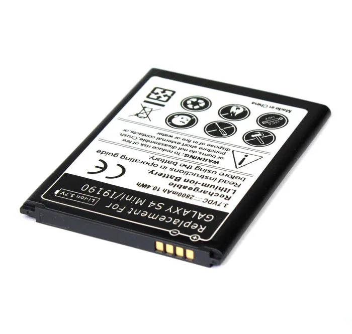 10 шт./лот 2800 мАч B500BE B500AE Сменный аккумулятор для Samsung Galaxy S4 S 4 IV mini I9190 I9192 I9195 I9198