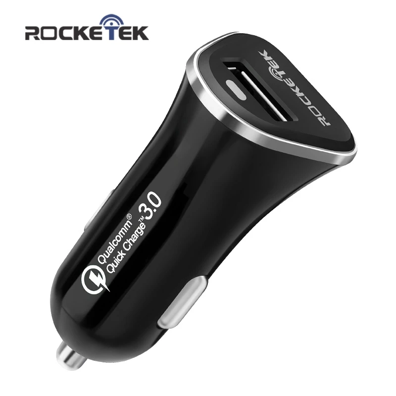 Rocketek usb Автомобильное зарядное устройство 5v 9V 12V Быстрая быстрая зарядка QC 3 0 2
