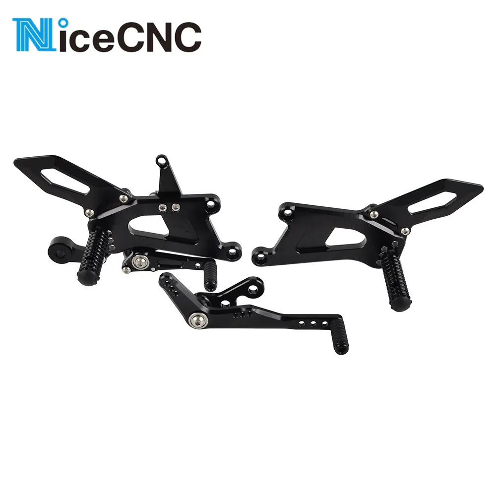 NICECNC Регулируемые задние комплекты подножки для триумфа Daytona 675R 675 R 2013-2016 2014