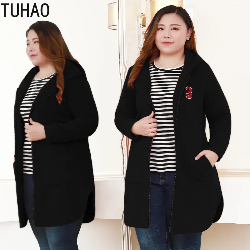 Весеннее длинное пальто для женщин размера плюс 10XL 8XL 6XL Длинные повседневные