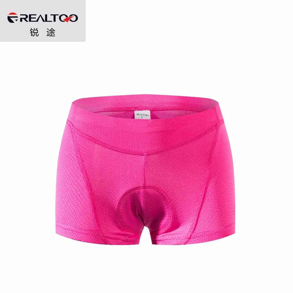 1 шт. мягкое женское розово-красное Велосипедное удобное нижнее белье для