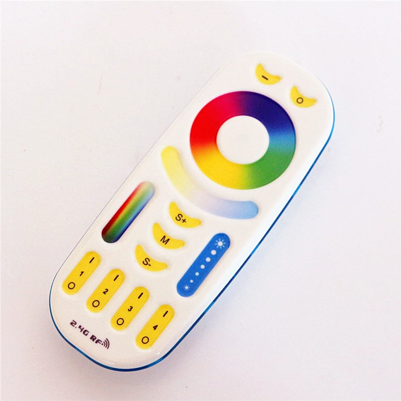 1 шт. беспроводная Светодиодная лампа 2 4G с 4 зонным сенсорным экраном|led remote