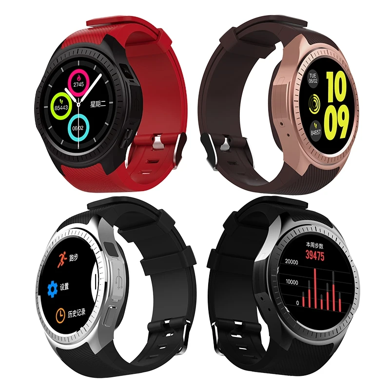 Microwear L1 Smartwatch телефон 1 3 дюйм Bluetooth GPS измерение сердечного ритма шагомер монитор