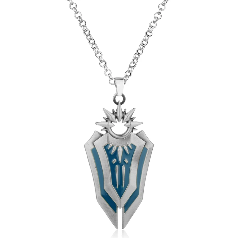 MQCHUN Лига LO L Leona Shield аксессуары для косплея ожерелье-чокер женщин и мужчин Jewelry-30 |